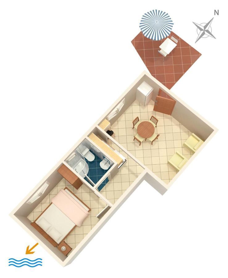 Apartments By The Sea Seget Vranjica, Trogir - 1038 외부 사진
